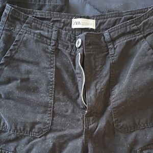 Zara Black Casual Pants